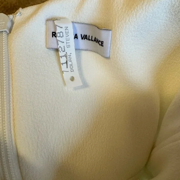 Rebecca Vallance Chelsea Strap White Mini Dress size 6 - Picture 9 of 9